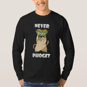 Pho Bowl Never Pho Cat Asian Food Pho  Vietnamese  T-Shirt