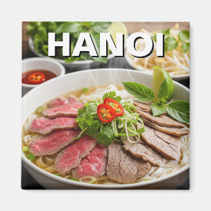 Pho Hanoi Vietnam Travel Magnet