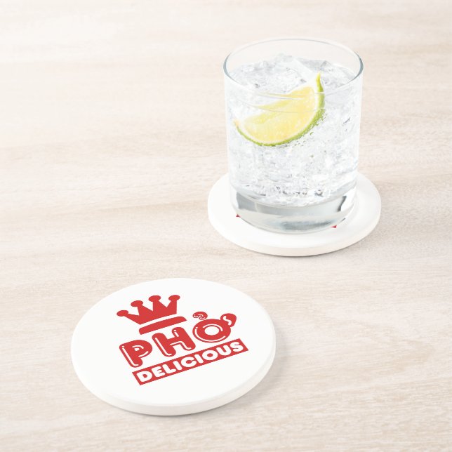 Pho King Delicious Coaster (Side)