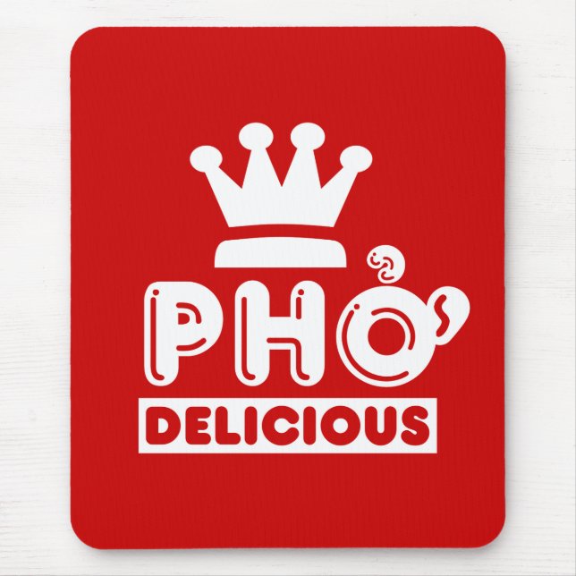 Pho King Delicious Mouse Mat (Front)