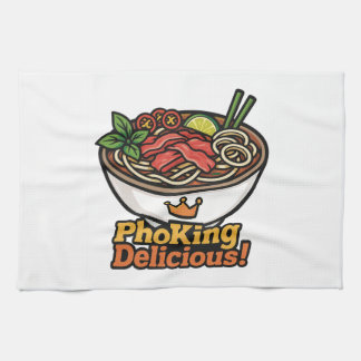 Pho king Delicious! Tea Towel