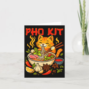 Pho Kit Mariners Cat Funny Meme  Card