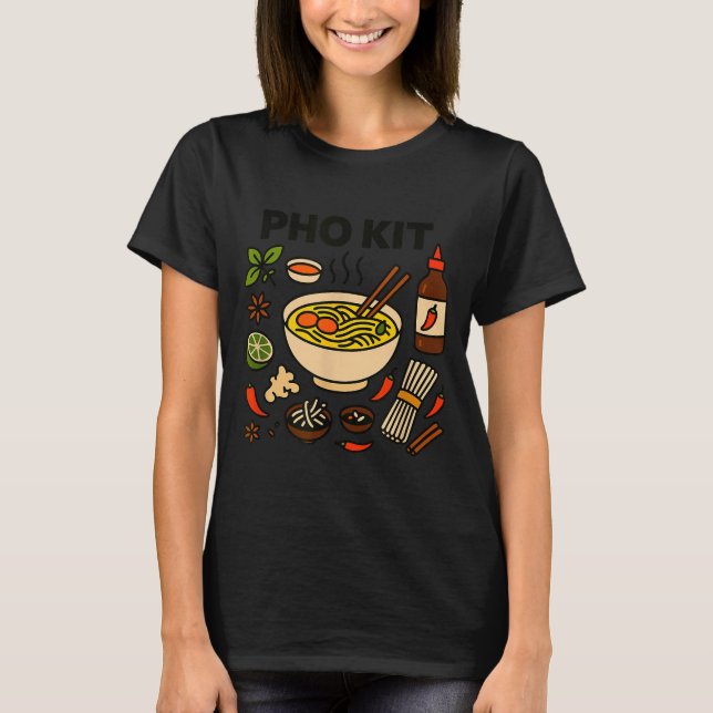 Pho Kit Vietnamese Food  T-Shirt (Front)