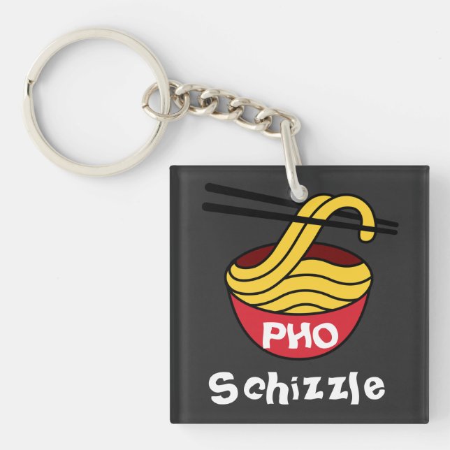 PHO Schizzle Keychain (Front)