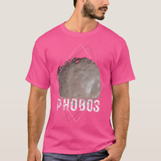 Phobos Mars Moon Solar System Space Astronomy T-Shirt