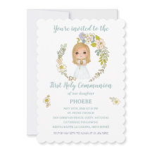 PHOEBE First Communion Invitation