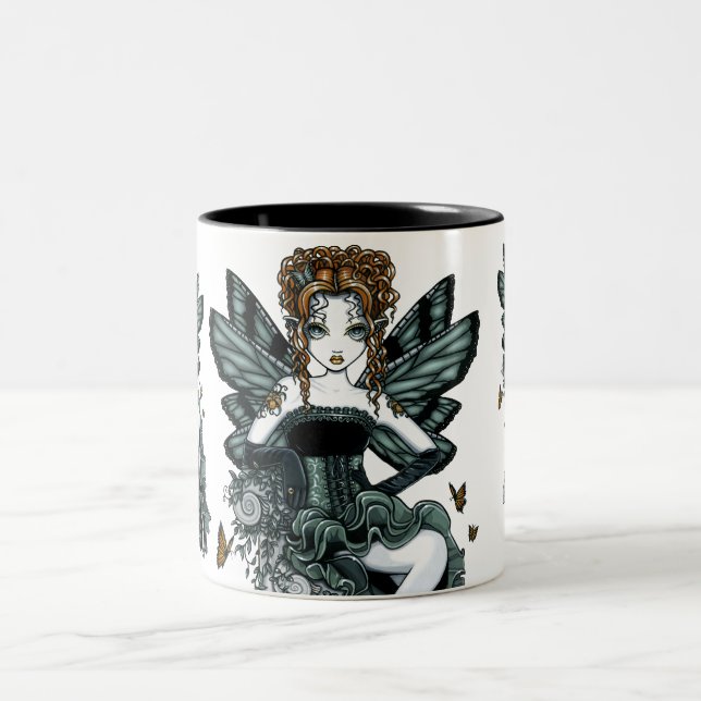 "Phoebe" Gothic Couture Butterfly Fairy Mug (Center)