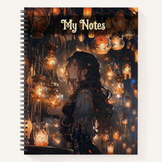 Phoebe in the Hall of Lanterns Notebook