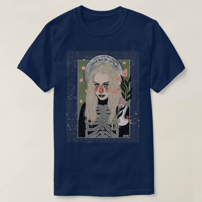 Phoebebridgers Giving The Moon T-Shirt (Design Front)