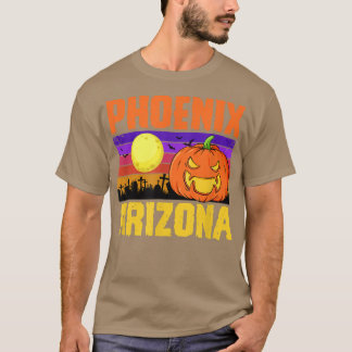 Phoeni Arizona Happy Halloween Party Local City Pr T-Shirt