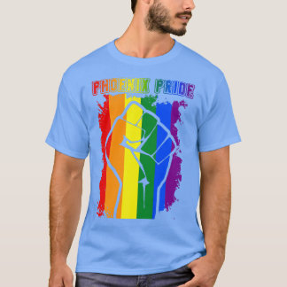 Phoeni Arizona LGBT Pride Month LGBTQ Rainbow Flag T-Shirt