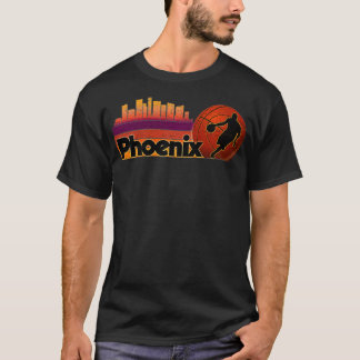 Phoeni AZ Cityscape  Basketball Fans  T-Shirt