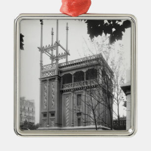 Phoenician House, Universal Exhibition, Paris Metal Tree Decoration