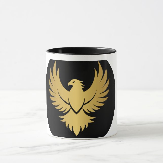 Phoenix: A Journey of Transformation and Rising  Mug (Center)