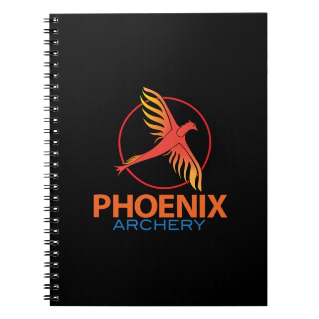 Phoenix Archery NH Spiral Notebook (Front)