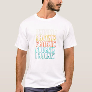 Phoenix Arizona American Az Usa Resident Hometown T-Shirt