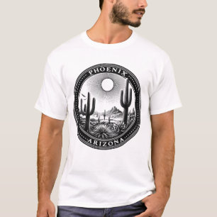 Phoenix Arizona Desert Cactus Plants Adventure T-Shirt