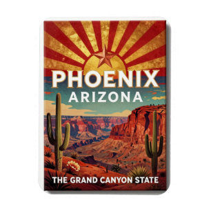 Phoenix Arizona Desert City Heritage Magnet