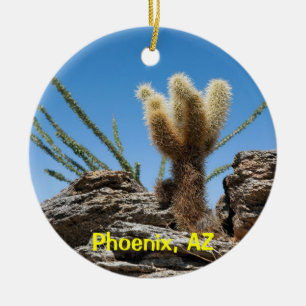 Phoenix Arizona Keepsake Ceramic Tree Decoration