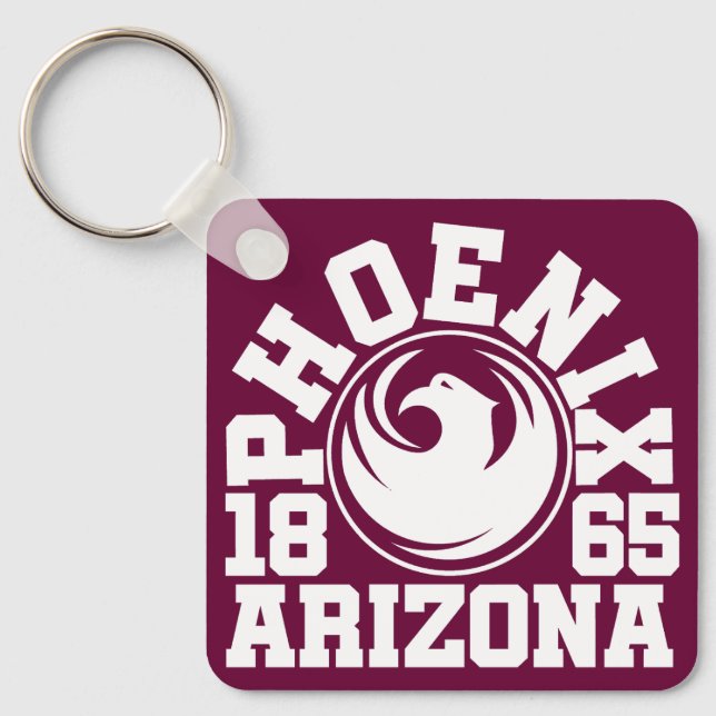 Phoenix,Arizona Key Ring (Front)