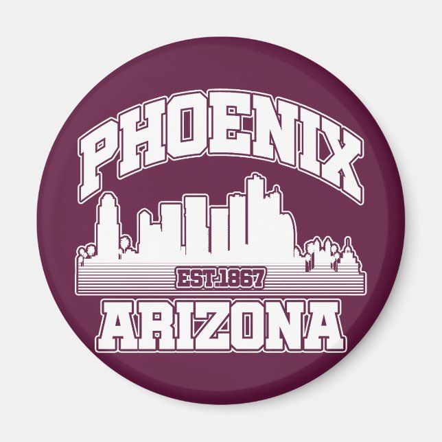 Phoenix,Arizona Magnet (Front)