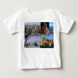 Phoenix Arizona Montage Baby T-Shirt