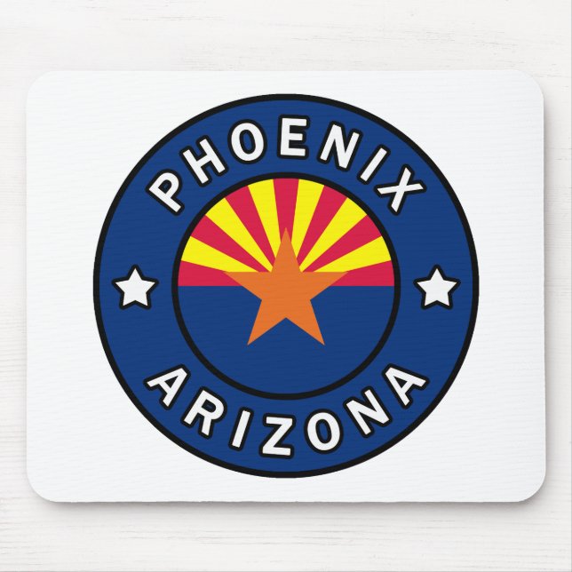 Phoenix Arizona Mouse Mat (Front)