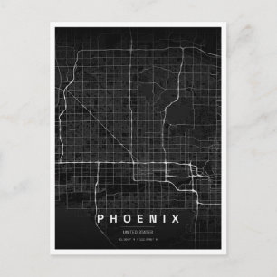 phoenix arizona travel postcard