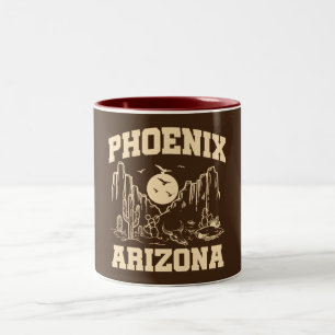 Phoenix,Arizona Two-Tone Coffee Mug