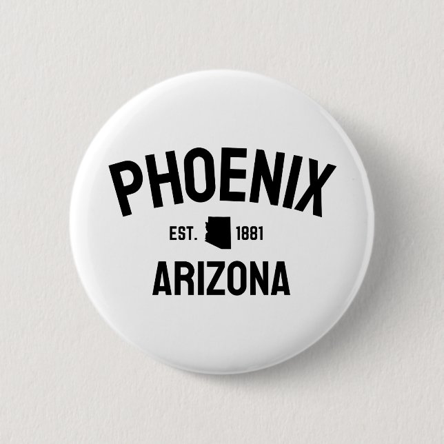 Phoenix - Arizona - USA - United States of America 6 Cm Round Badge (Front)