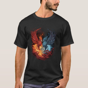 Phoenix Artwork Mythical Bird Rejuvenation Phoenix T-Shirt