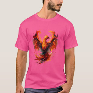 Phoenix Artwork Rejuvenation Mythical Bird Phoenix T-Shirt