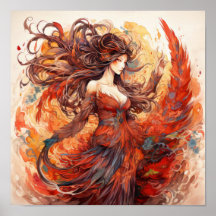 Phoenix Ascendant: Portrait of the Resilient Woman