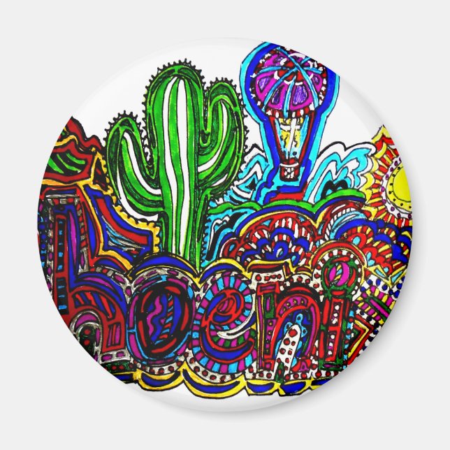 PHOENIX AZ MAGNET (Front)