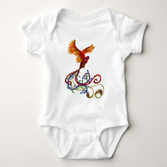 Phoenix Baby Bodysuit (Front)