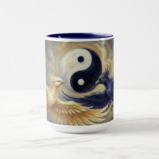 Phoenix Balance Spiritual Wall Tapestry Mug