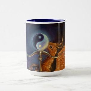 Phoenix Balance Spiritual Wall Tapestry Mug
