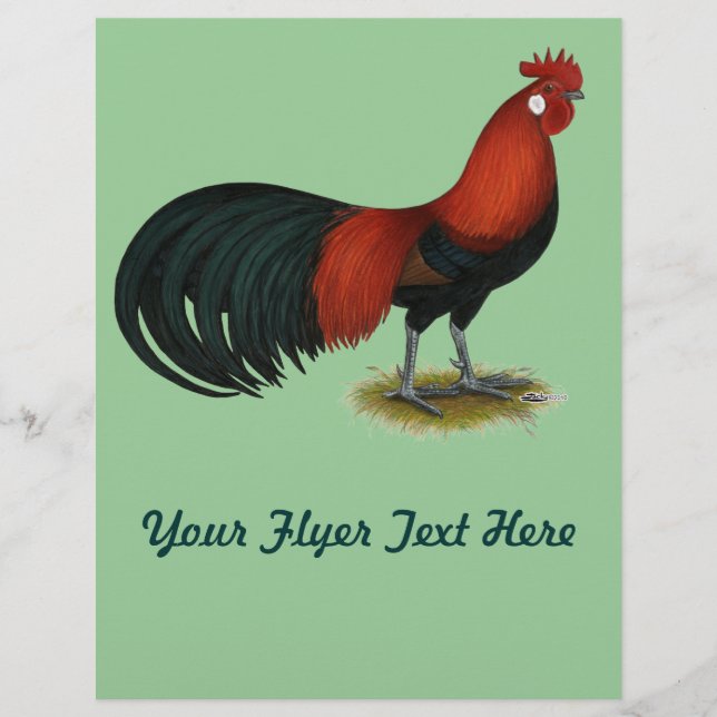 Phoenix:  BB Red Rooster Flyer (Front)