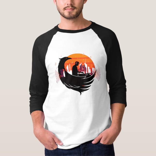 "Phoenix Beats – Rise of the DJ" T-Shirt (Front)