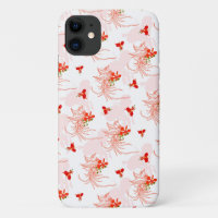Phoenix Bird And Phoenix Flower Seamless Pattern