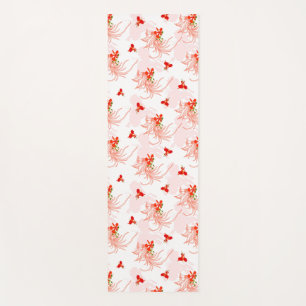 Phoenix Bird And Phoenix Flower Seamless Pattern Yoga Mat