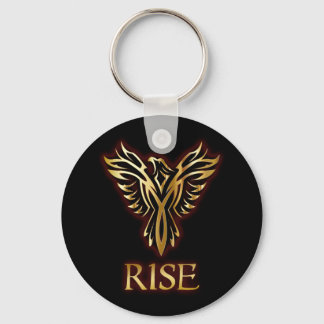 Phoenix Bird Rise Basic Keychain
