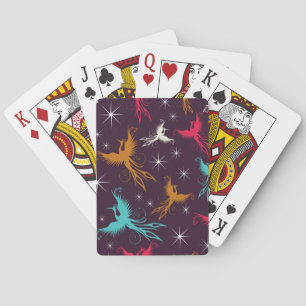 Phoenix Birds Figure Pattern Playing Cards