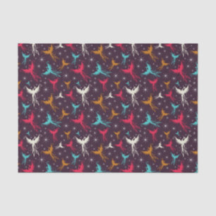 Phoenix Birds Figure Pattern Tissue Paper