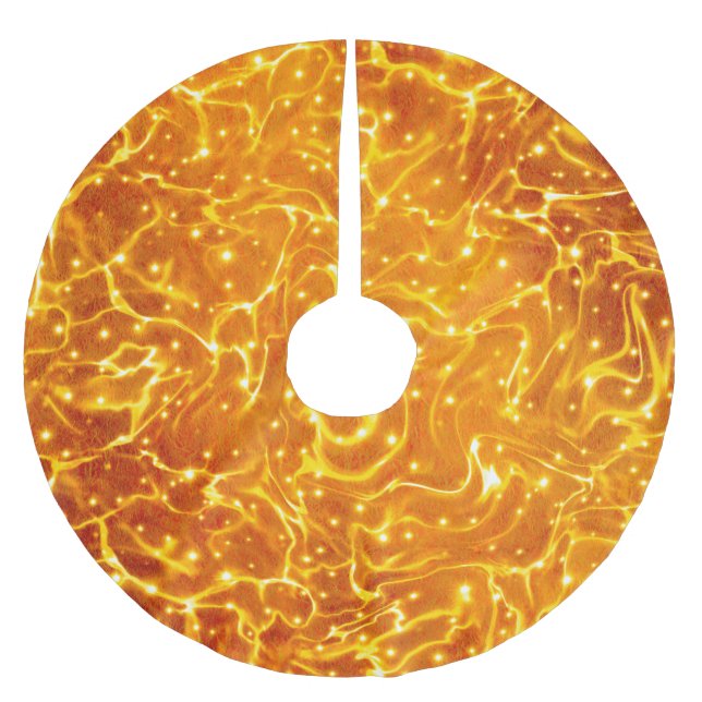 phoenix brushed polyester tree skirt (Front)
