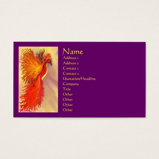 Phoenix business card