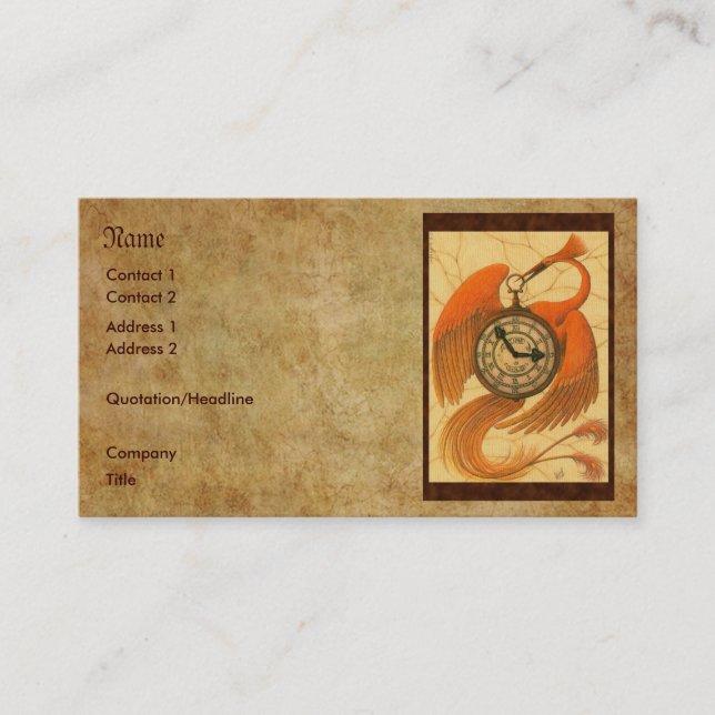 Phoenix Business Card (Front)