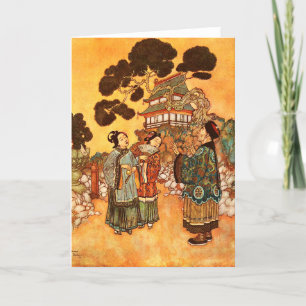 Phoenix by Edmund Dulac Thank You Card