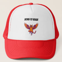 Phoenix Cat Kids Cap – Magical Fire Kitty Hat
