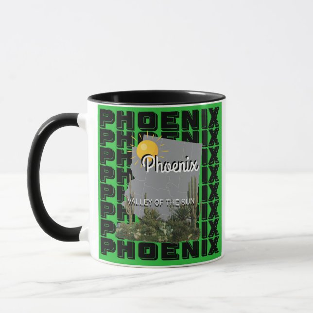 Phoenix coffee mug  (Left)